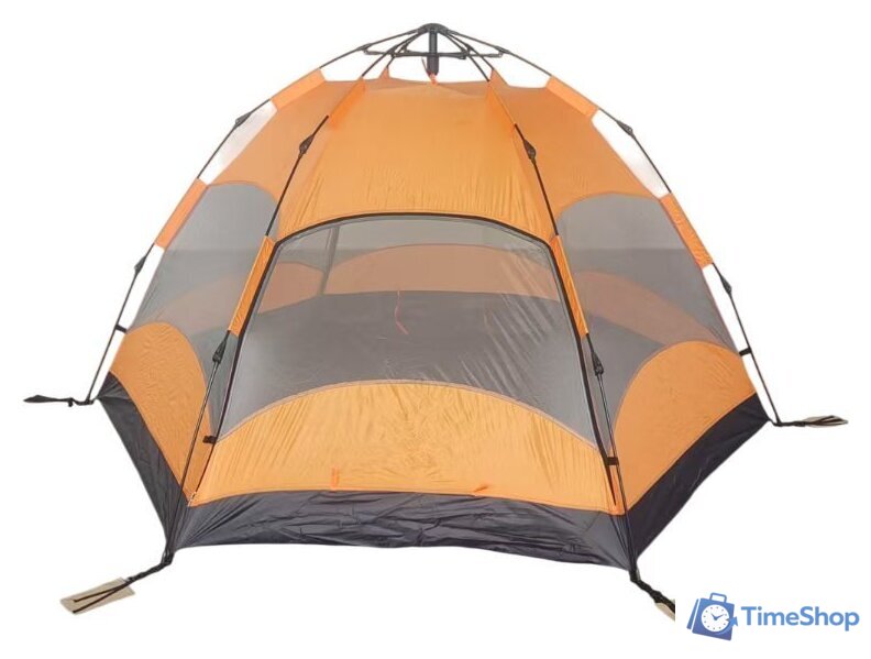 Кемпинговая палатка Sundays ZC-TT103-4 (синий/оранжевый) - Изображение №17 — Интернет-магазин Time-Shop