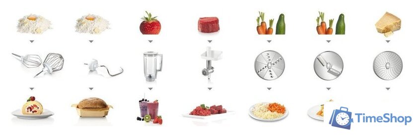 Кухонная машина Bosch MUM58231 - Изображение №6 — Интернет-магазин Time-Shop