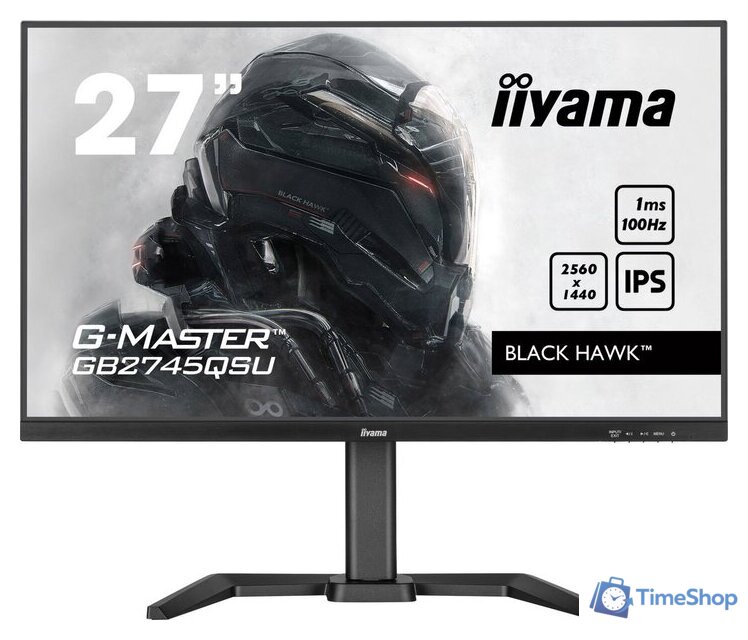 Игровой монитор iiyama G-Master Black Hawk GB2745QSU-B1 - Изображение №1 — Интернет-магазин Time-Shop