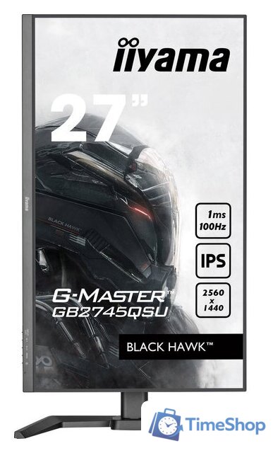 Игровой монитор iiyama G-Master Black Hawk GB2745QSU-B1 - Изображение №2 — Интернет-магазин Time-Shop