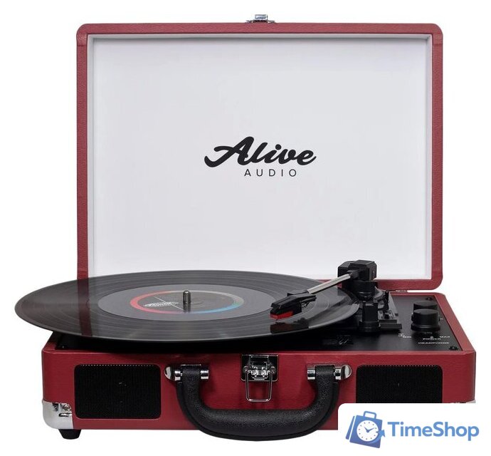 Виниловый проигрыватель Alive Audio Glam Cherry - Изображение №1 — Интернет-магазин Time-Shop
