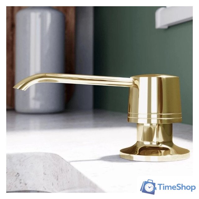 Дозатор для моющего средства Globalo Intio Light Gold - Изображение №5 — Интернет-магазин Time-Shop