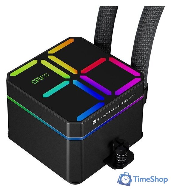 Система жидкостного охлаждения для процессора Thermalright Magic Qube 360 ARGB (черный) - Изображение №6 — Интернет-магазин Time-Shop