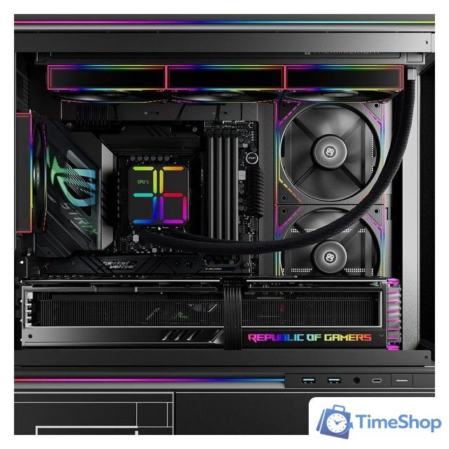Система жидкостного охлаждения для процессора Thermalright Magic Qube 360 ARGB (черный) - Изображение №7 — Интернет-магазин Time-Shop