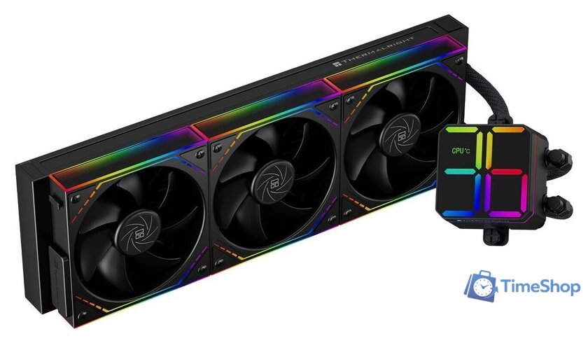Система жидкостного охлаждения для процессора Thermalright Magic Qube 360 ARGB (черный) - Изображение №1 — Интернет-магазин Time-Shop