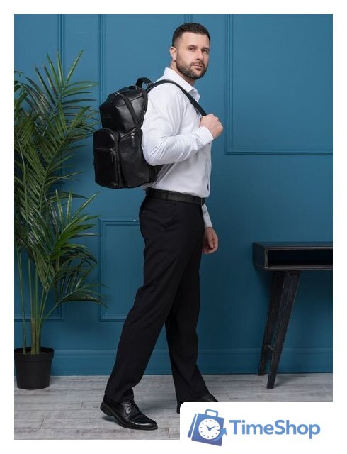 Городской рюкзак Carlo Gattini Classico Bertario 3102-01 (черный) - Изображение №17 — Интернет-магазин Time-Shop