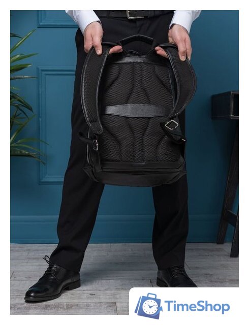 Городской рюкзак Carlo Gattini Classico Bertario 3102-01 (черный) - Изображение №11 — Интернет-магазин Time-Shop
