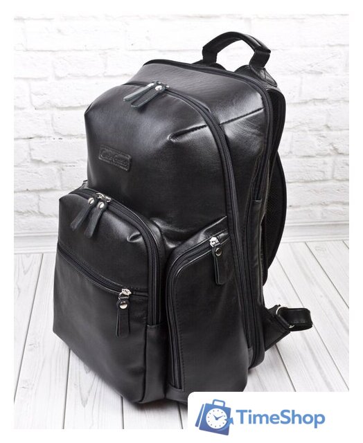 Городской рюкзак Carlo Gattini Classico Bertario 3102-01 (черный) - Изображение №9 — Интернет-магазин Time-Shop