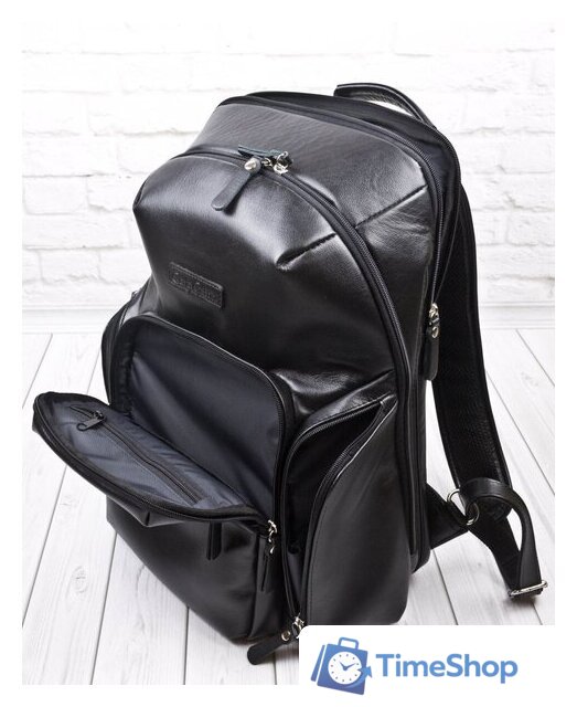 Городской рюкзак Carlo Gattini Classico Bertario 3102-01 (черный) - Изображение №7 — Интернет-магазин Time-Shop