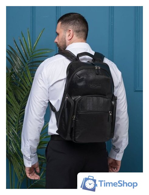 Городской рюкзак Carlo Gattini Classico Bertario 3102-01 (черный) - Изображение №13 — Интернет-магазин Time-Shop