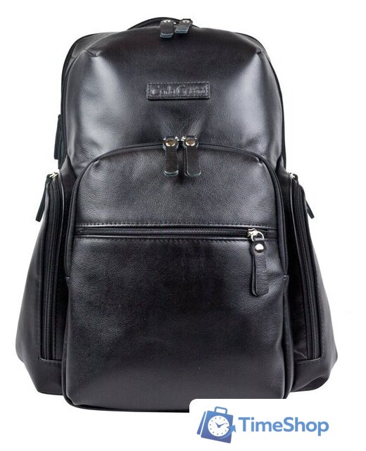 Городской рюкзак Carlo Gattini Classico Bertario 3102-01 (черный) - Изображение №2 — Интернет-магазин Time-Shop