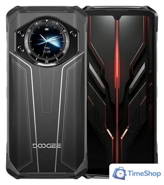 Телефон Doogee S119 8GB/512GB (черный/серебристый) - Изображение №1 — Интернет-магазин Time-Shop
