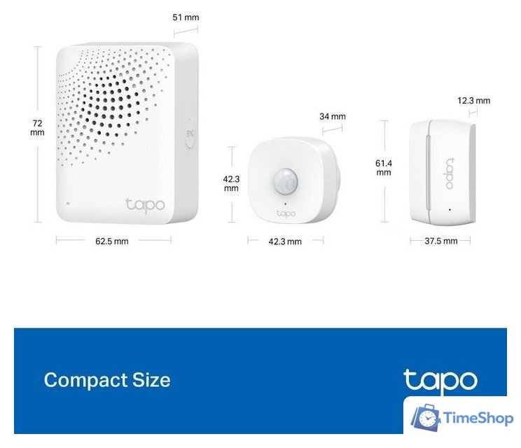 Набор умного дома TP-Link Tapo T30 KIT - Изображение №10 — Интернет-магазин Time-Shop
