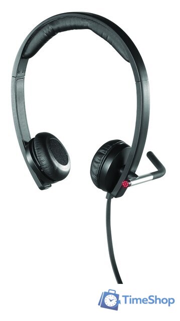 Офисная гарнитура Logitech H650e USB Stereo - Изображение №5 — Интернет-магазин Time-Shop