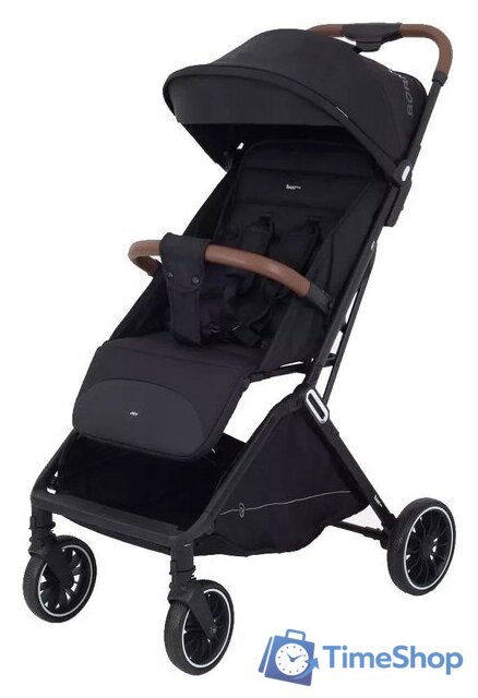 Коляска прогулочная «книга» Rant Joy RA303 (черный) - Изображение №1 — Интернет-магазин Time-Shop