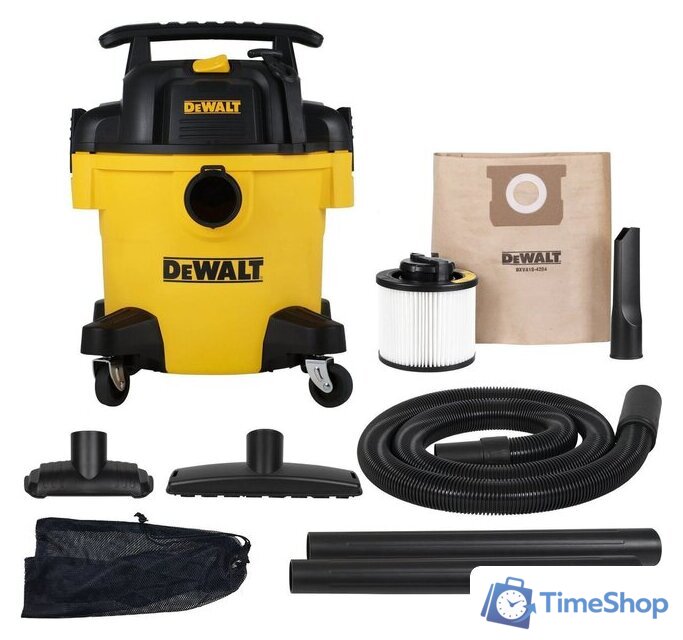 Пылесос DeWalt DXV20P - Изображение №1 — Интернет-магазин Time-Shop
