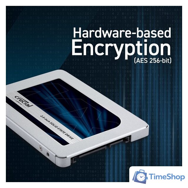SSD Crucial MX500 4TB CT4000MX500SSD1 - Изображение №4 — Интернет-магазин Time-Shop