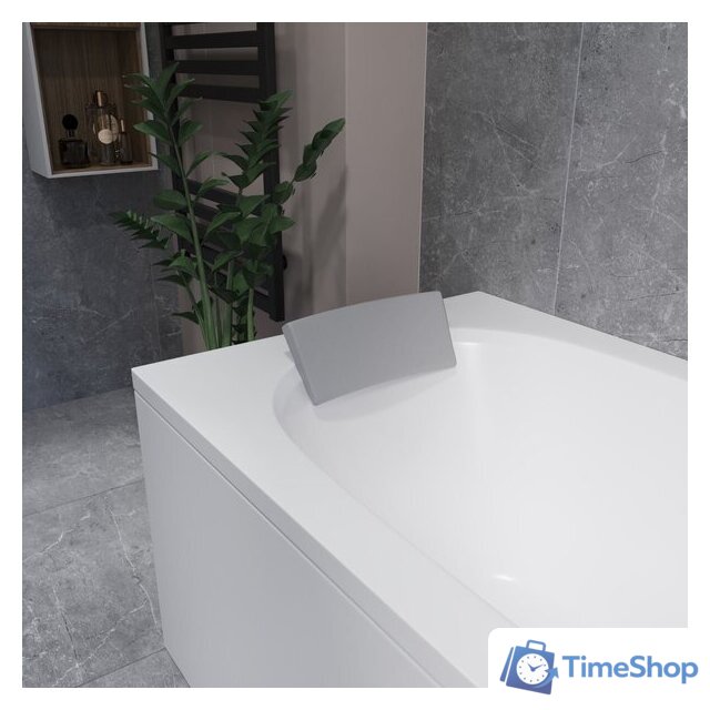 Ванна Lauter Ava 170 21208070 (с ножками, серым подголовником и белым лиц. экраном) - Изображение №12 — Интернет-магазин Time-Shop