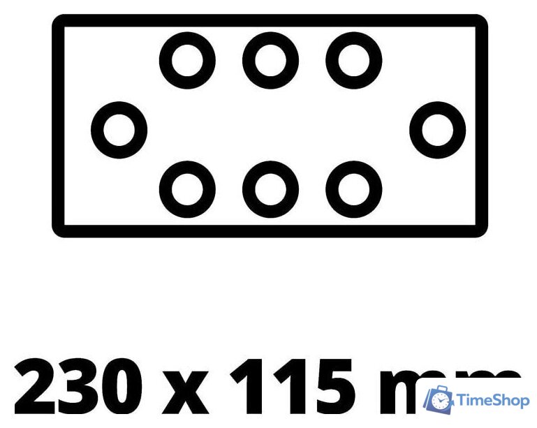 Виброшлифмашина Einhell TE-OS 18/230 Li Solo (без АКБ) - Изображение №10 — Интернет-магазин Time-Shop