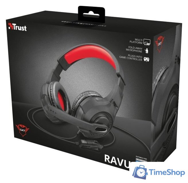 Наушники Trust GXT 307 Ravu - Изображение №7 — Интернет-магазин Time-Shop