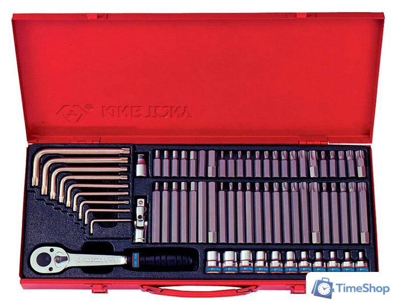 Набор трещотка с головками и битами King Tony 5169PR (69 предметов) - Изображение №1 — Интернет-магазин Time-Shop