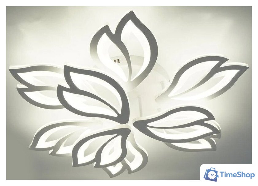 Подвесная люстра Estares Medea 120W 9F-RC-645x135-WHITE/WHITE-220-IP20 - Изображение №1 — Интернет-магазин Time-Shop