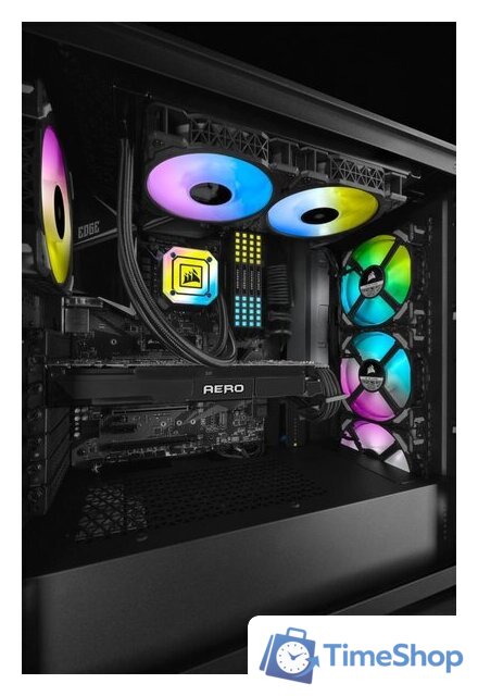 Система жидкостного охлаждения для процессора Corsair iCUE H100i Elite Capellix - Изображение №17 — Интернет-магазин Time-Shop