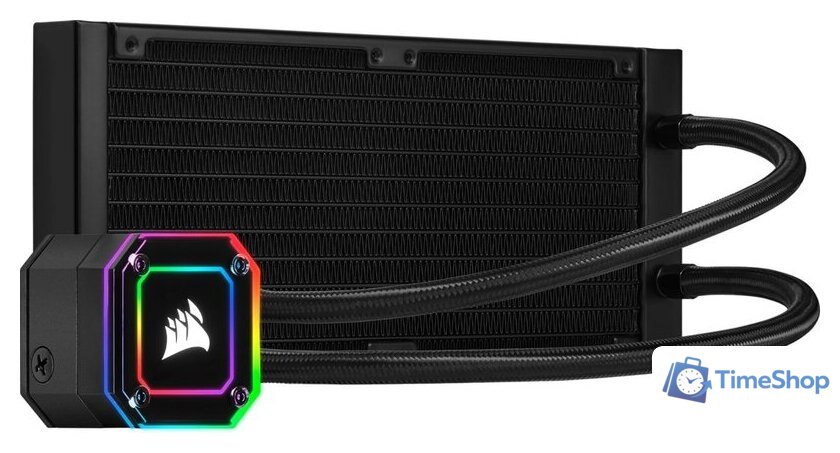 Система жидкостного охлаждения для процессора Corsair iCUE H100i Elite Capellix - Изображение №2 — Интернет-магазин Time-Shop