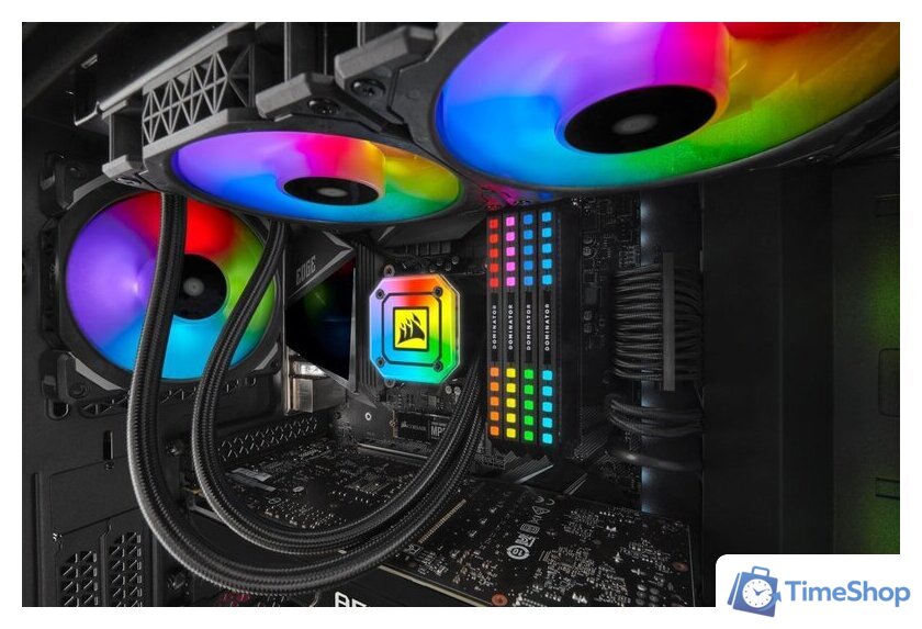 Система жидкостного охлаждения для процессора Corsair iCUE H100i Elite Capellix - Изображение №24 — Интернет-магазин Time-Shop