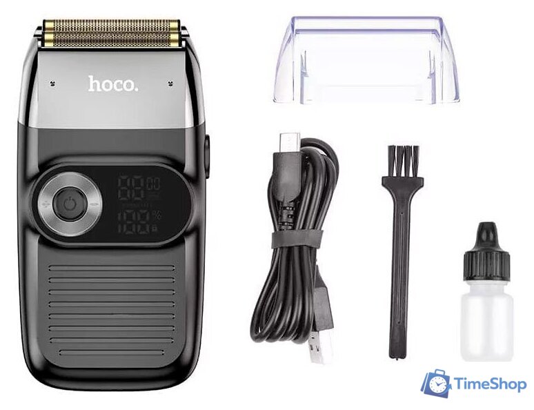 Электробритва Hoco HP30 (черный) - Изображение №1 — Интернет-магазин Time-Shop