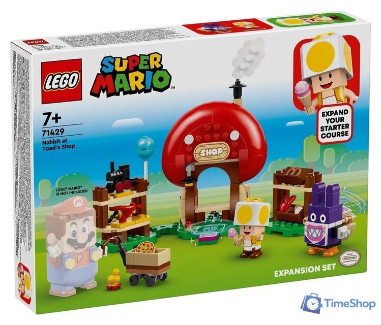 Конструктор LEGO Super Mario 71429 Дополнение Наббит в магазине жабы - Изображение №1 — Интернет-магазин Time-Shop