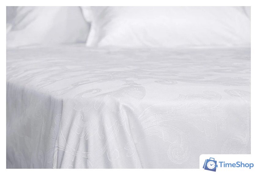 Простыня Primavelle 220х240 сатин-жаккард 114481503-vn (вензель) - Изображение №1 — Интернет-магазин Time-Shop