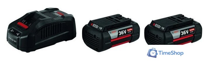 Аккумулятор с зарядным устройством Bosch 1600A00L1U (36В/2x6 Ah + 14.4-36В) - Изображение №1 — Интернет-магазин Time-Shop