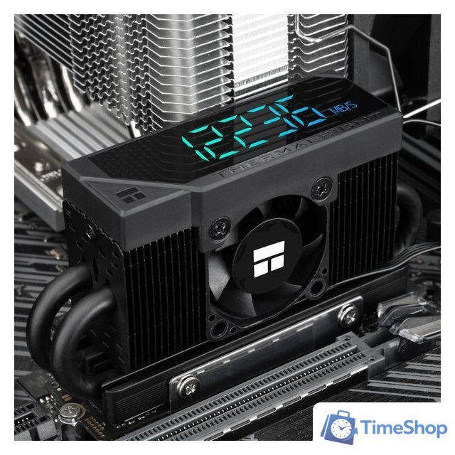 Кулер для SSD Thermalright HR-10 2280 PRO Digital (черный) - Изображение №4 — Интернет-магазин Time-Shop