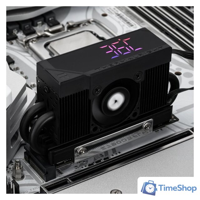 Кулер для SSD Thermalright HR-10 2280 PRO Digital (черный) - Изображение №5 — Интернет-магазин Time-Shop
