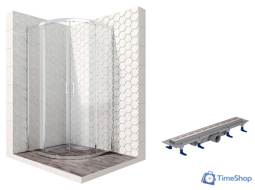 Душевой уголок Ambassador Set 14011105-ST8 - Изображение №1 — Интернет-магазин Time-Shop