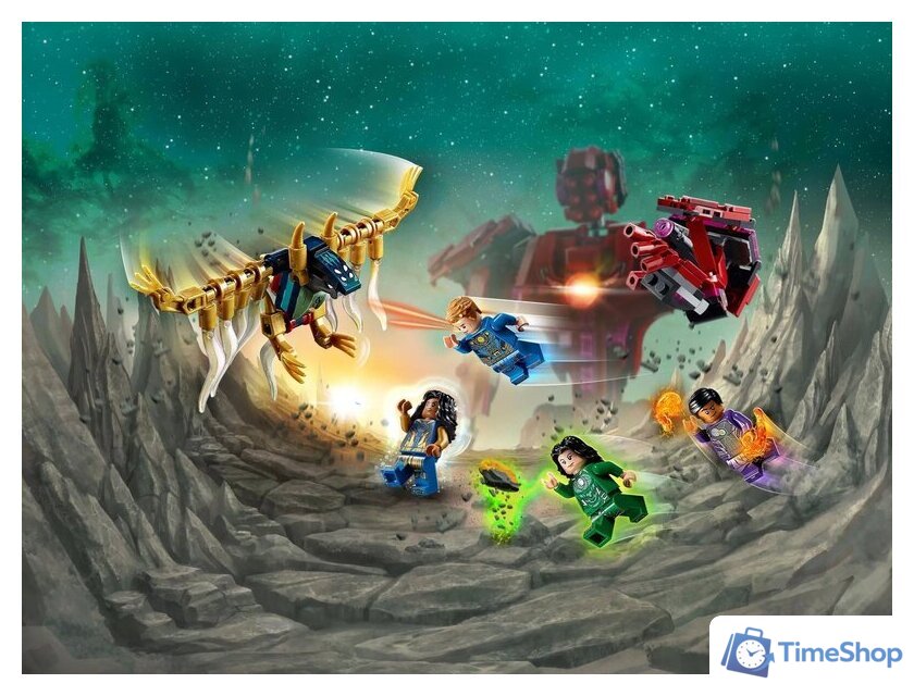 Конструктор LEGO Marvel Super Heroes 76155 Вечные перед лицом Аришема - Изображение №24 — Интернет-магазин Time-Shop