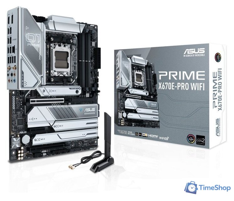 Материнская плата ASUS Prime X670E-Pro WiFi - Изображение №2 — Интернет-магазин Time-Shop