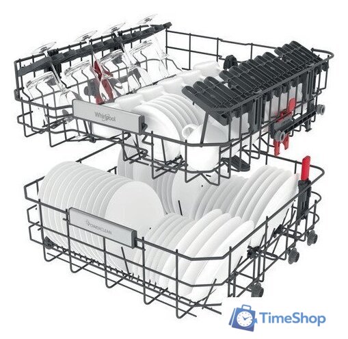 Встраиваемая посудомоечная машина Whirlpool W0I D741A S - Изображение №8 — Интернет-магазин Time-Shop
