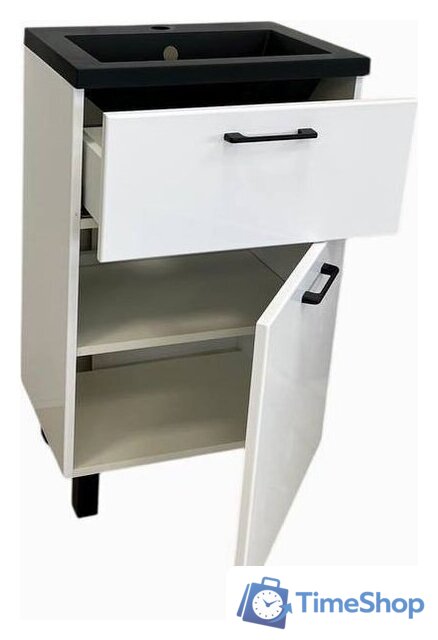  Garda Тумба под умывальник Verona 70_500 19.70.500.PVC (белый глянец) - Изображение №5 — Интернет-магазин Time-Shop