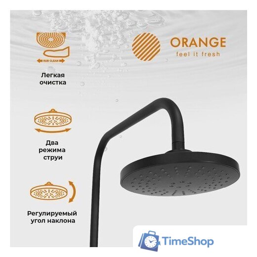 Душевая система  ORANGE O-Shower OW02b - Изображение №3 — Интернет-магазин Time-Shop