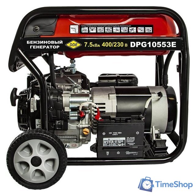 Бензиновый генератор DDE DPG10553E - Изображение №5 — Интернет-магазин Time-Shop
