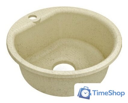 Кухонная мойка GranFest SMART GF-SM435 (бежевый) - Изображение №2 — Интернет-магазин Time-Shop