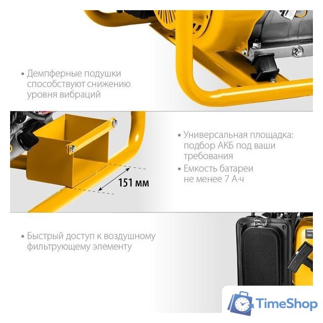 Бензиновый генератор Steher GS-4500Е - Изображение №8 — Интернет-магазин Time-Shop