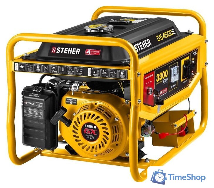 Бензиновый генератор Steher GS-4500Е - Изображение №2 — Интернет-магазин Time-Shop