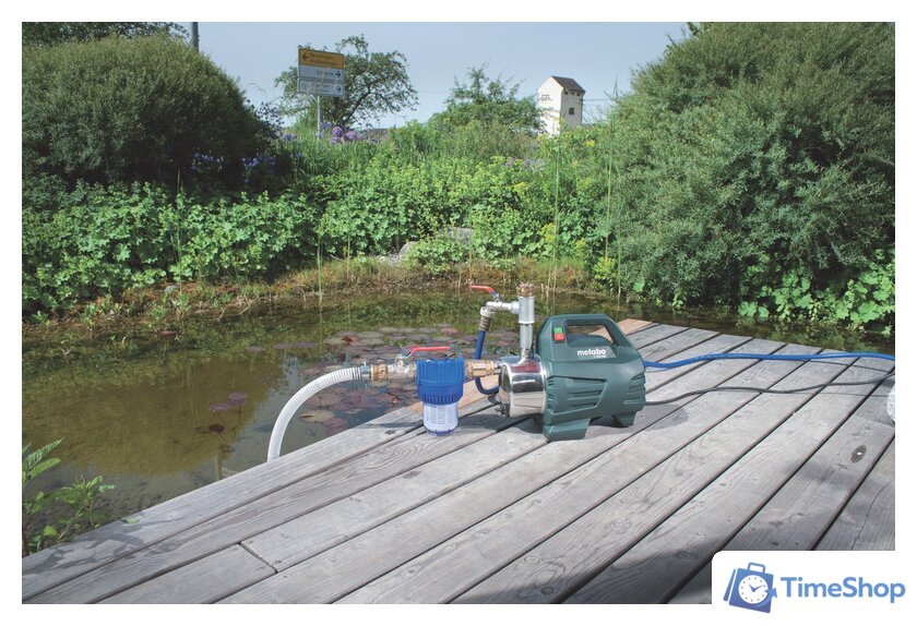 Садовый насос Metabo P 4500 Inox - Изображение №2 — Интернет-магазин Time-Shop