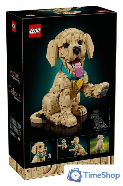 Конструктор LEGO Icons 11384 Щенок золотистого ретривера - Изображение №18 — Интернет-магазин Time-Shop