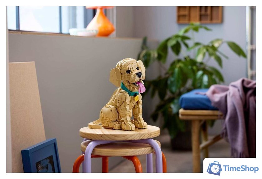 Конструктор LEGO Icons 11384 Щенок золотистого ретривера - Изображение №16 — Интернет-магазин Time-Shop