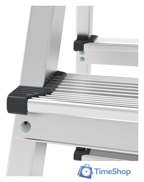 Лестница-стремянка Новая высота NV 112 алюминиевая двухсторонняя 2x5 ступеней - Изображение №7 — Интернет-магазин Time-Shop