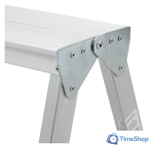 Лестница-стремянка Новая высота NV 112 алюминиевая двухсторонняя 2x5 ступеней - Изображение №11 — Интернет-магазин Time-Shop